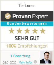ProvenExpert-Bewertungssiegel